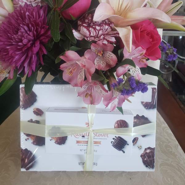 LAVENDER WITH CHOCOLATES