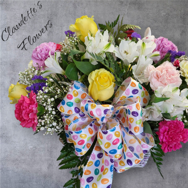 Bright and sunny basket