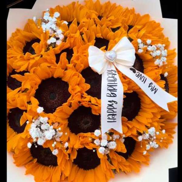 Sunflowers bouquets