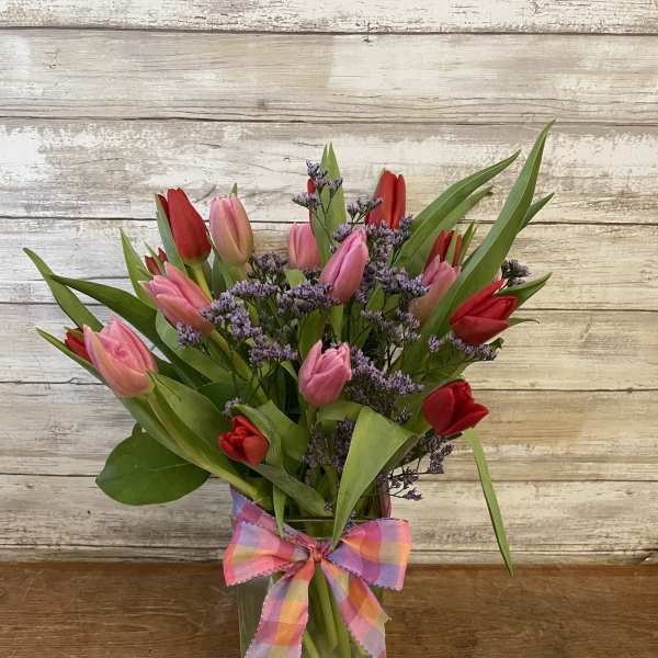 Tulips in a Vase