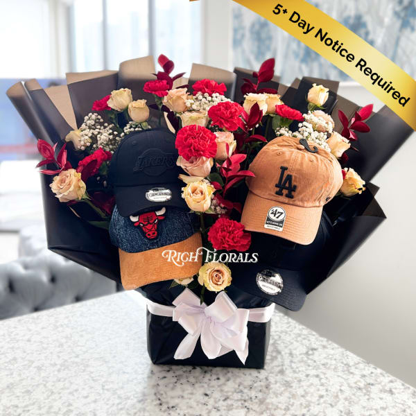 Men's Hat Bouquet