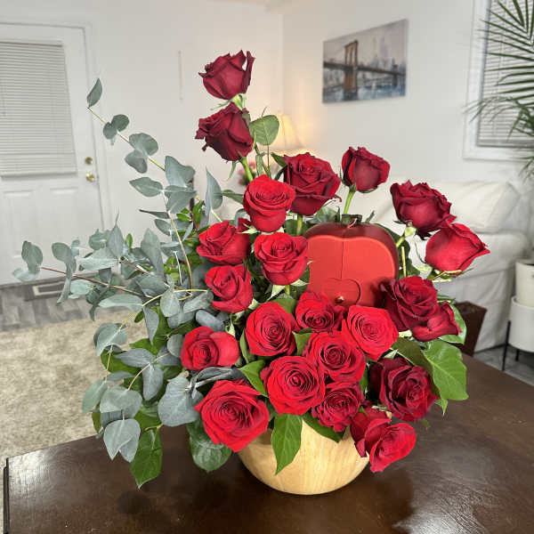 Arreglo personalizado de rosas