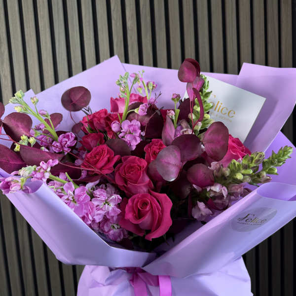 Fuchsia Romance Garden Bouquet