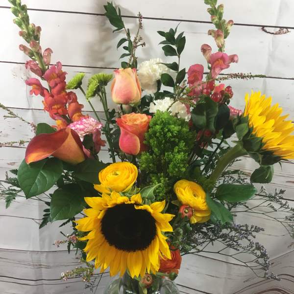 Bright and joyous by Seulberger's Florist