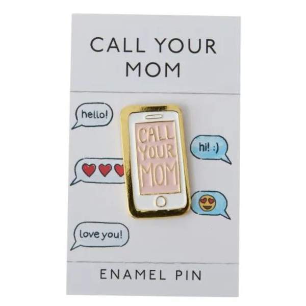 Enamel Pin | Call Your Mom