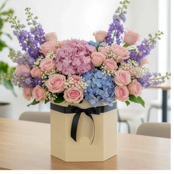 Graceful Harmony round box