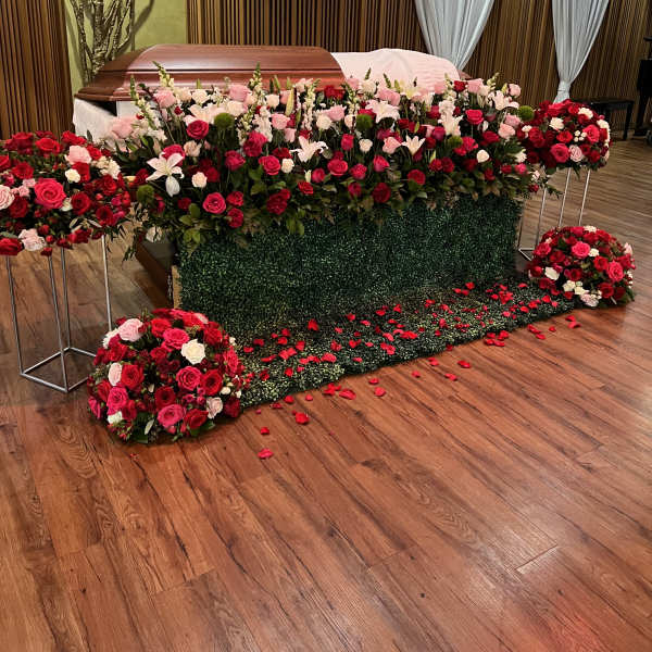 Sunrise Tribute Arrangements Set