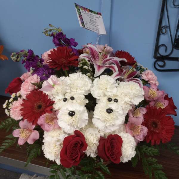 Mr and Mrs PUPPY LOVE