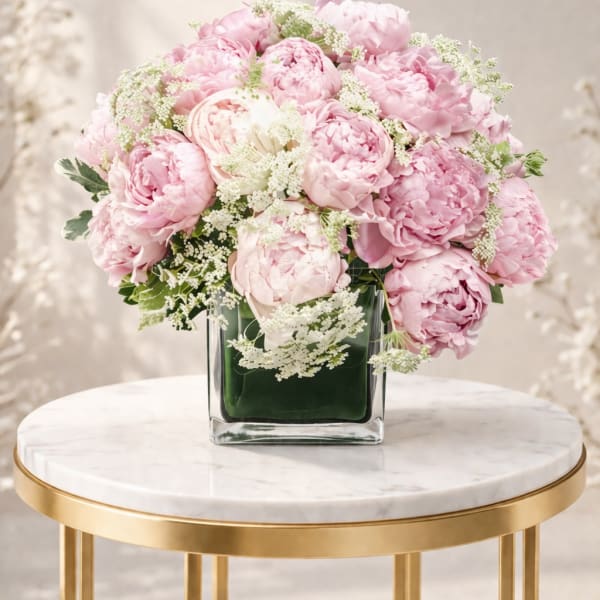 Peony arrangement