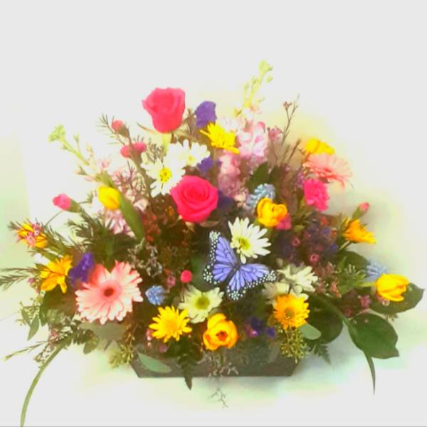 Earth Friendly Spring Centerpiece