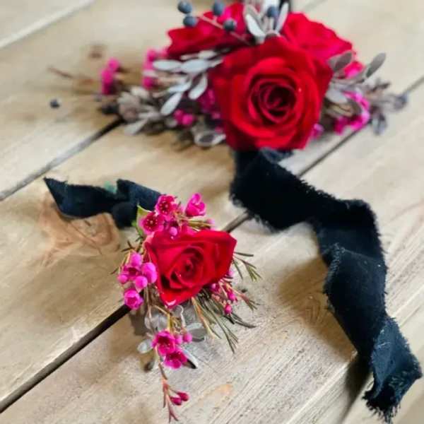 Prom Bouquet/Corsage & Boutonniere Set
