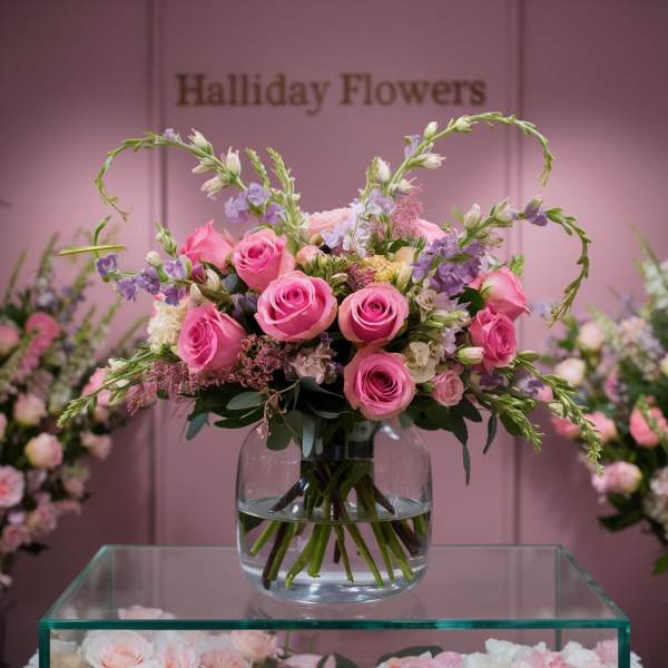 Shades of Pink and Lavender