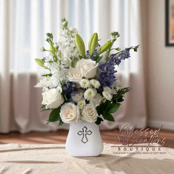Heavenly Peace Sympathy Bouquet