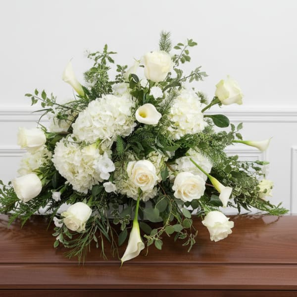 Pure Perfection Casket Cover