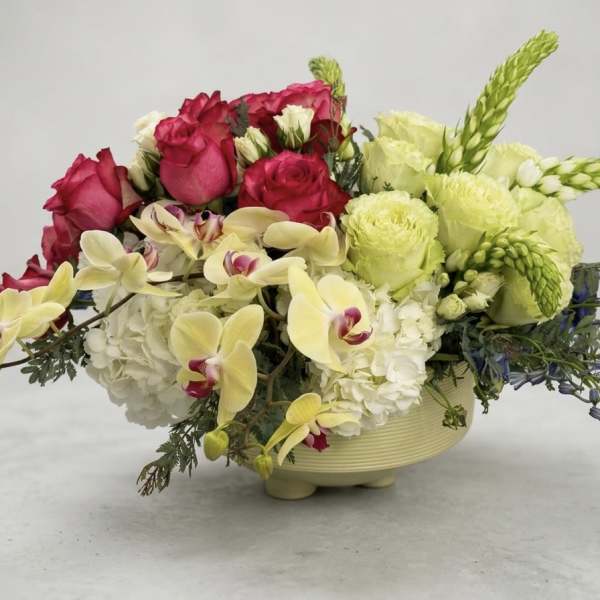 Golden sunset bouquet