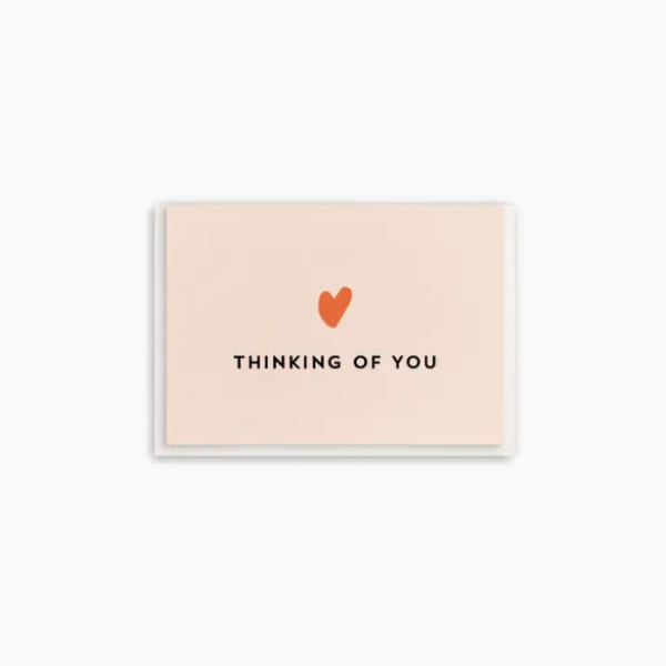 Dahlia Press - Thinking Of You - Enclosure Greeting Card