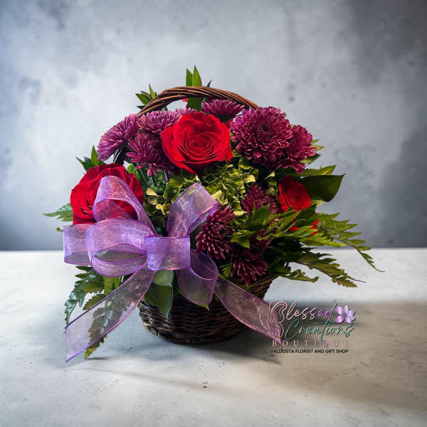 Peaceful Blooms Basket