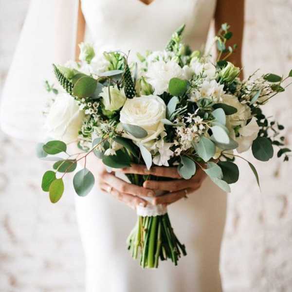 Timeless White Bridal Bouquet