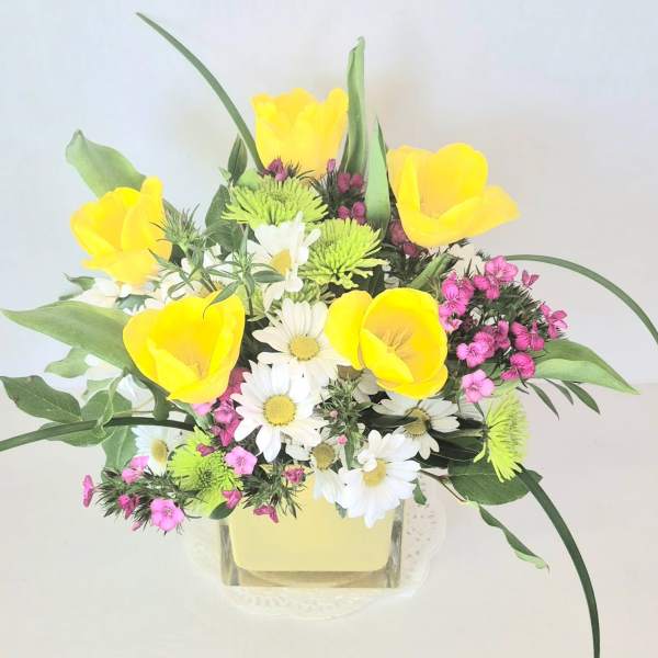 Bright Spring Cube