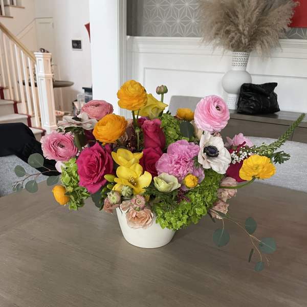Pink Centerpiece