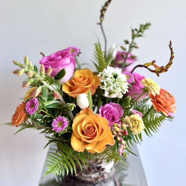 Spring Flower Basket