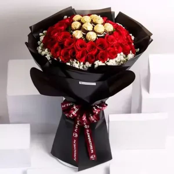 Rose bouquet by misrak