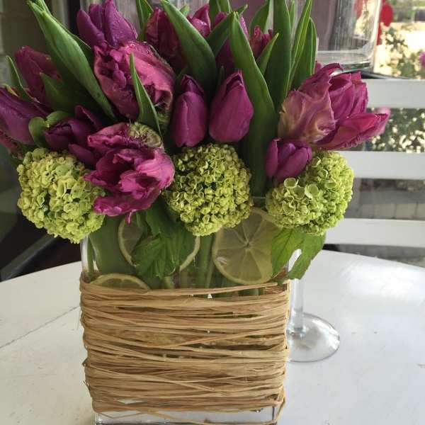 Tulips and limes