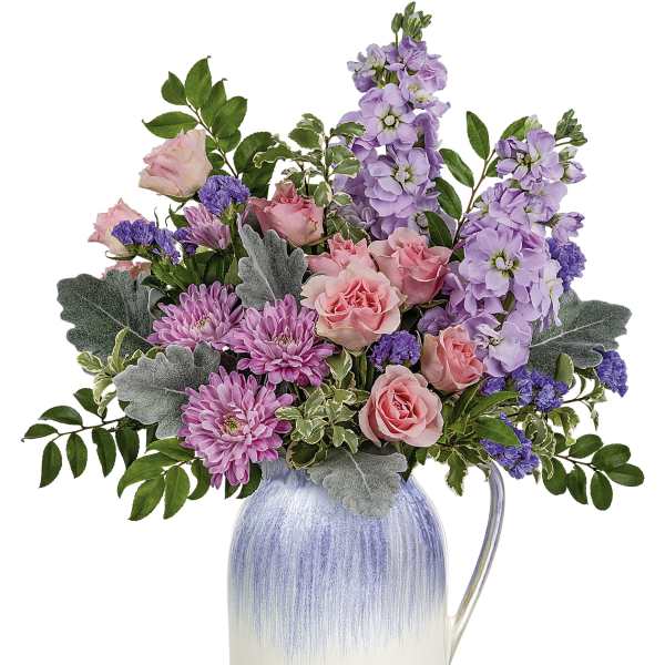 Pour on the Pretty Bouquet