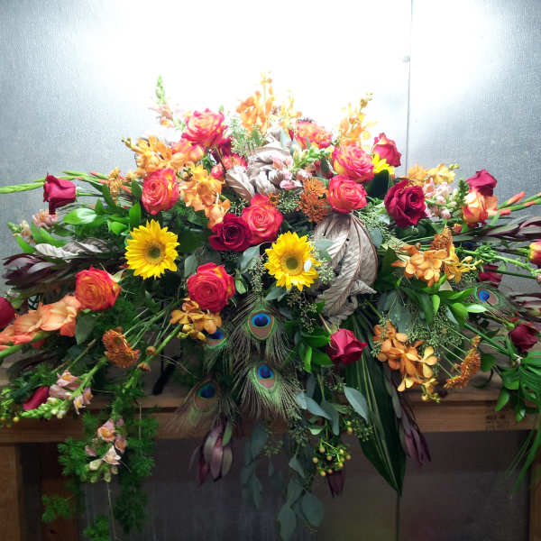 Outdoorsman Casket Spray