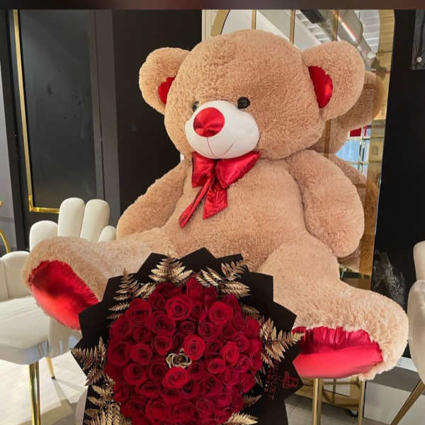 amor peluche grande