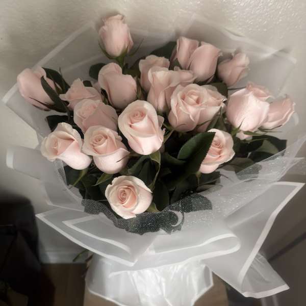 Garden Blush Roses