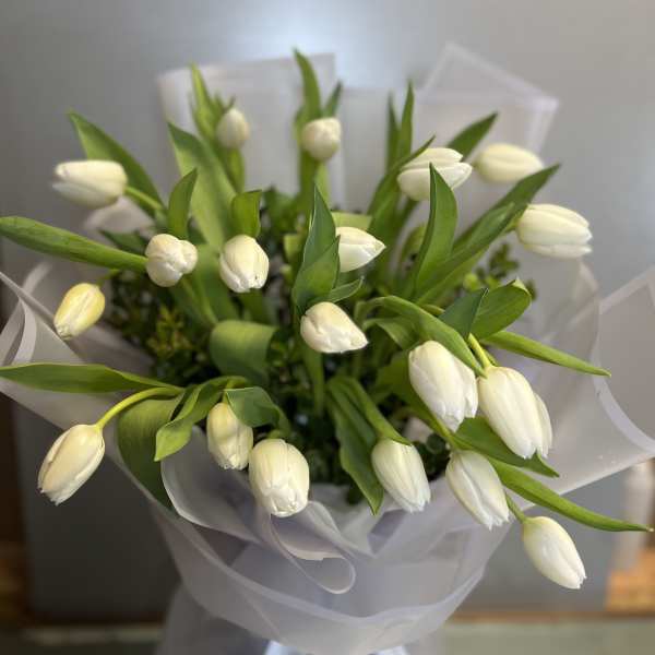 Wrapped Tulips