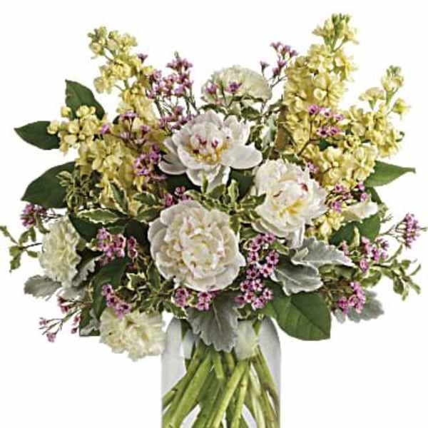 Serene Spring Peony Bouquet