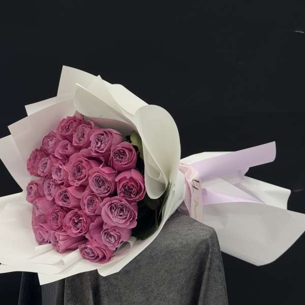 Purple roses