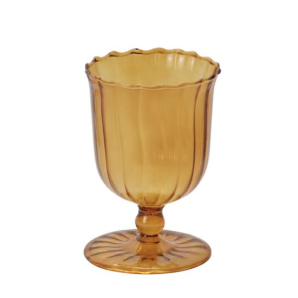 Amber Vase Medium