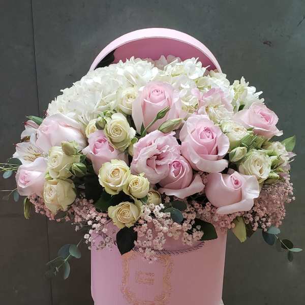 Pink on box #60