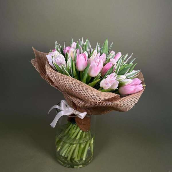 #102 Tulips in Pink