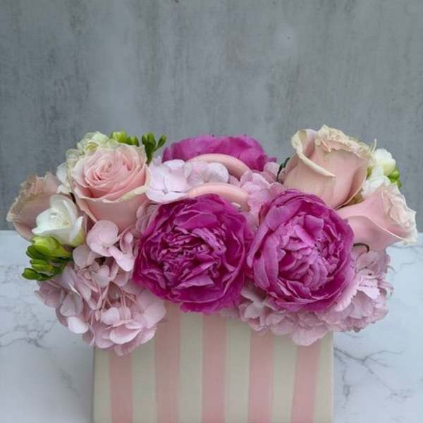 The Pink Floral Bag