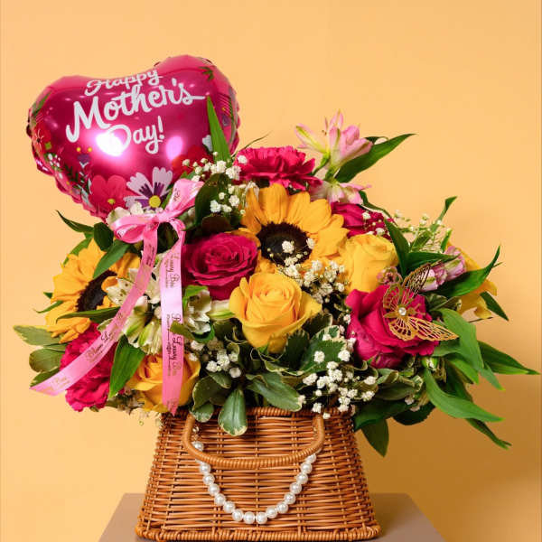 Sunlit Love Basket