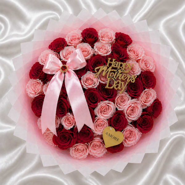 Luxury Wrapped Rose Bouquet