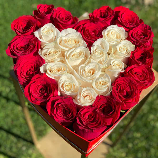 Medium heart box