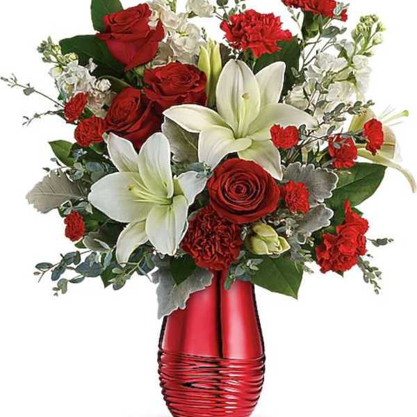 Radiantly Rouge Bouquet