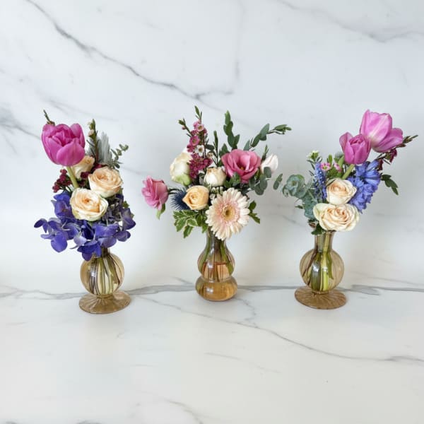 Spring Party Budvase Collection, choose 3, 5 or 8