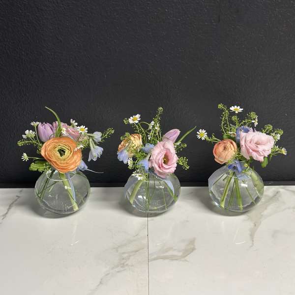 Soft Budvase Trio
