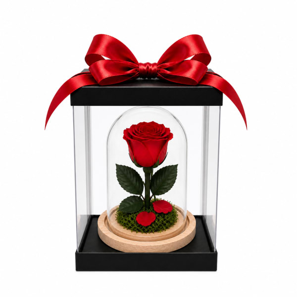Forever Rose – Classic Red (Height: 6.69 ")