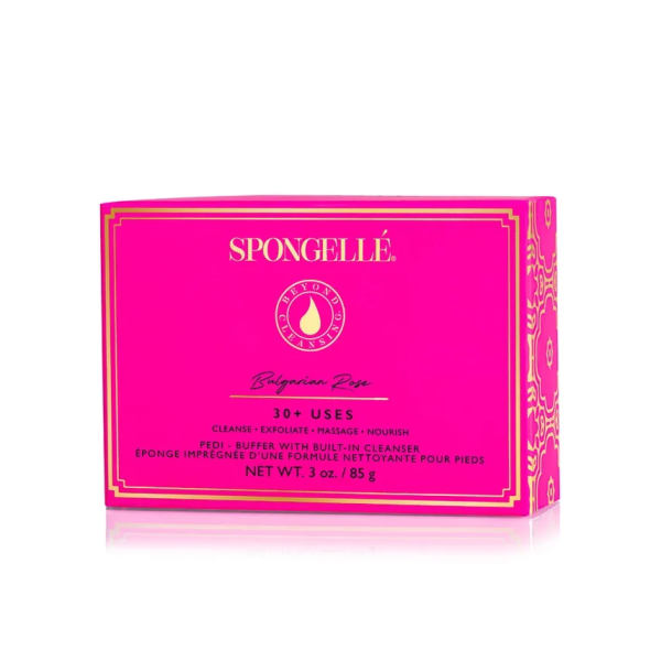 Bulgarian Rose Pedi Buffer Soap Sponger