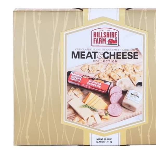 Hillshire Farm meat and cheese gift box