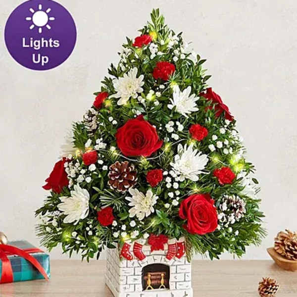 Chimney xmas Tree