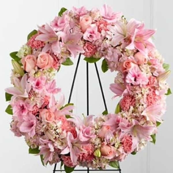 The Loving Remembrance Standing Wreath