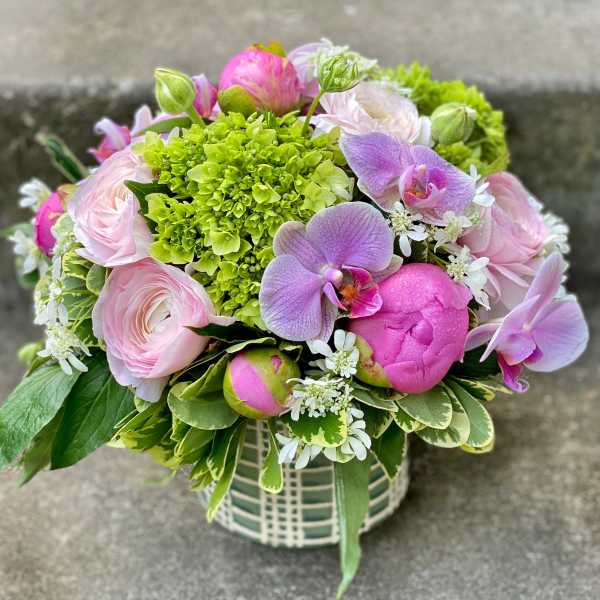 Large Mixed Floral with Peonies